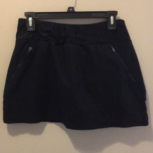 Mondetta black mini skort